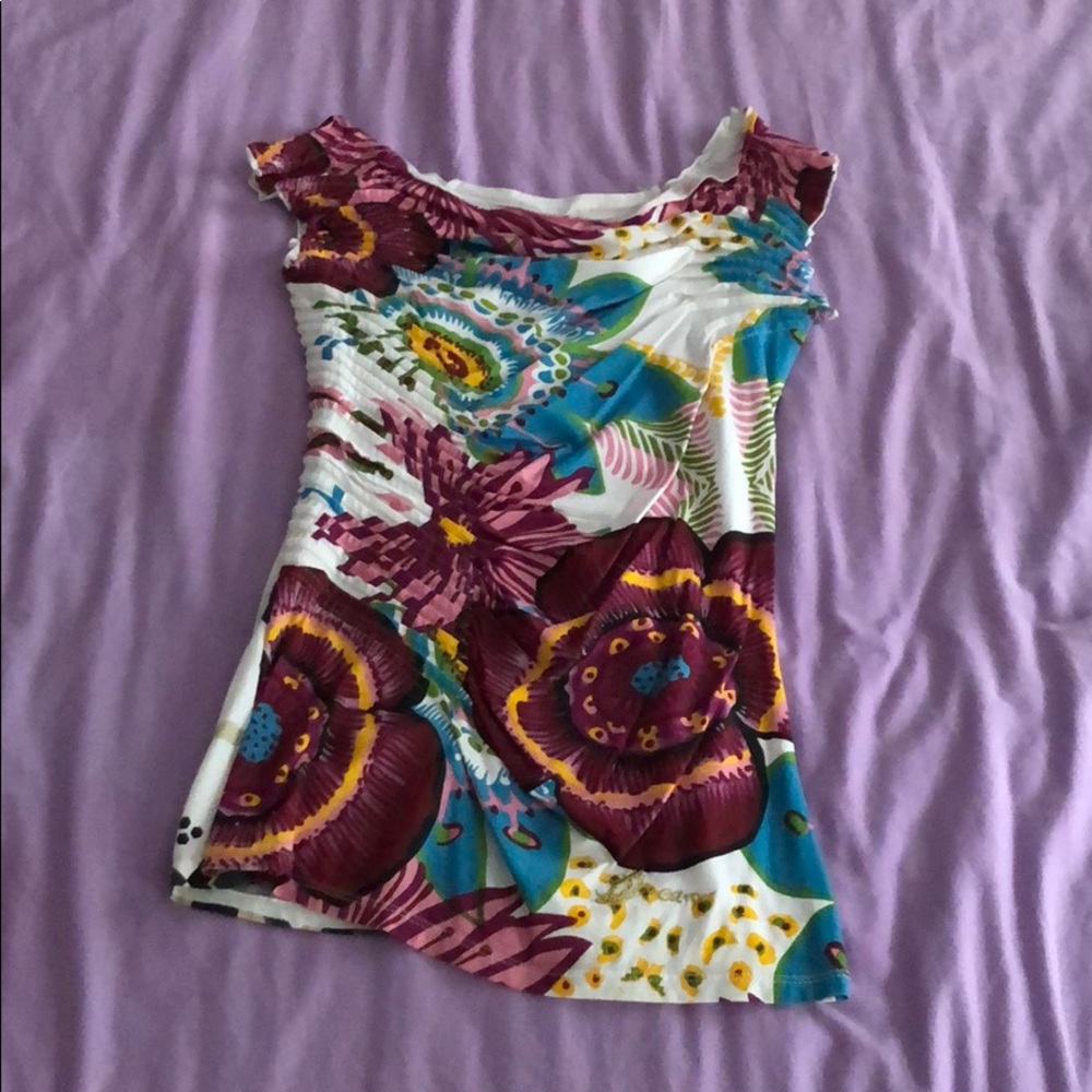 Flowered Blouse